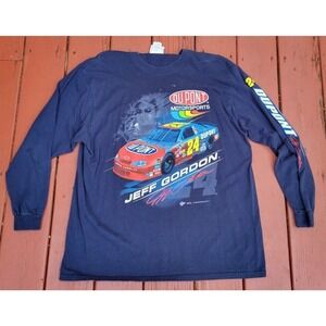 Y2K 2009 Jeff Gordon Winners Circle Lonf Sleeve T-shirt Men’s XL Nascar